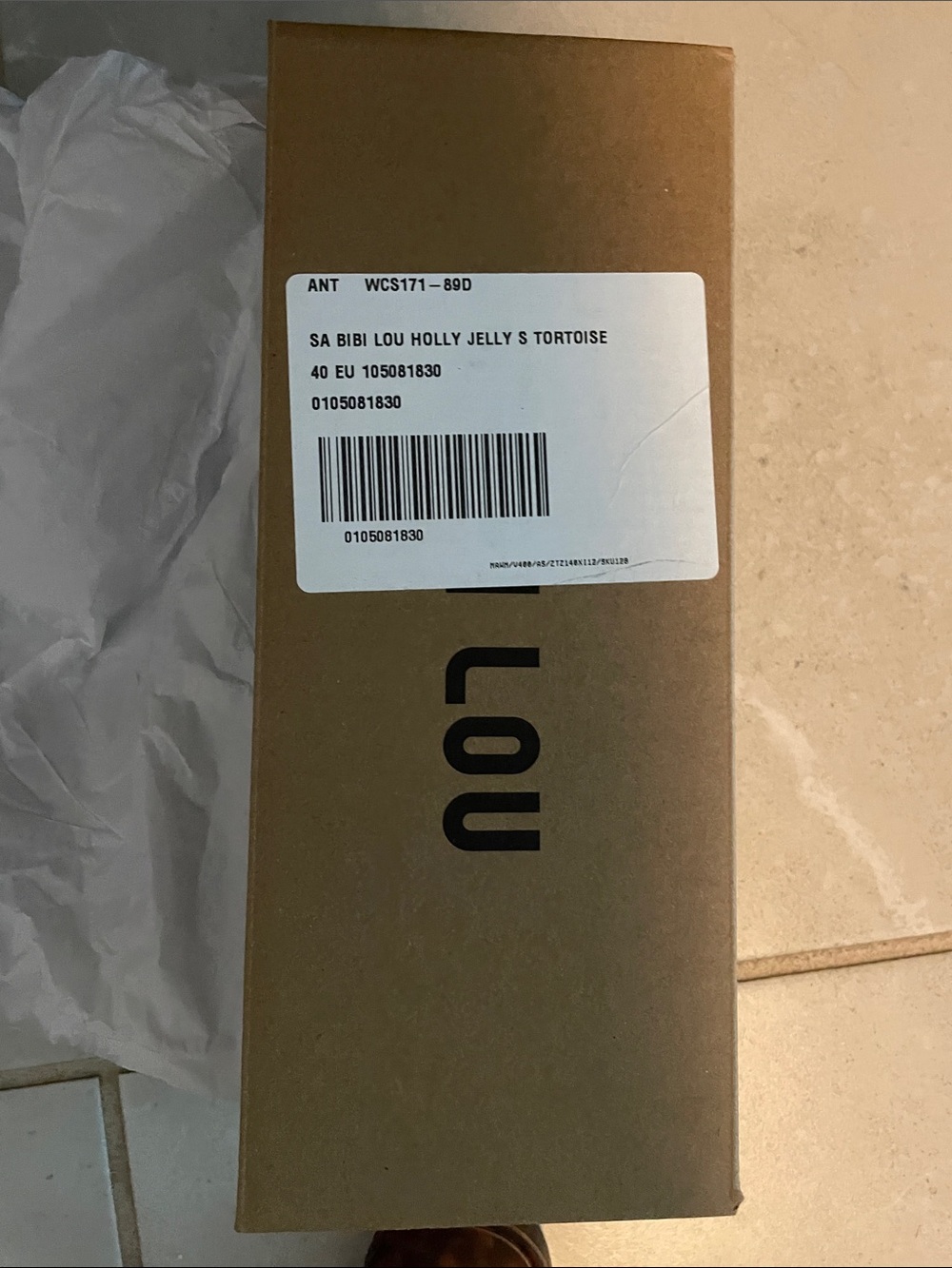 Bibi Lou Brand New in box!! Holly Jelly S Tortoise - Brown Sandal!!